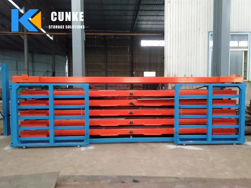 Heavy-Duty Roll-Out Sheet Metal Rack suppliers
